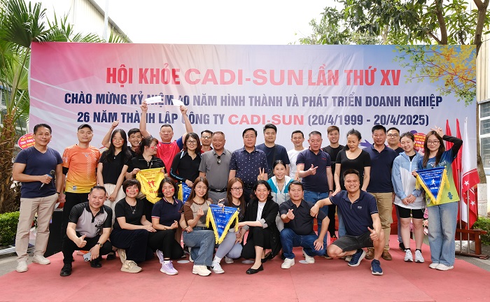 Những khoảnh khắc đáng nhớ của ngày hội thể thao CADI-SUN